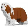 Jekca - Bearded Collie 01S-M04 - Lego - Sculpture - Construction - 4D - Brick Animals - Toys - Avvenice