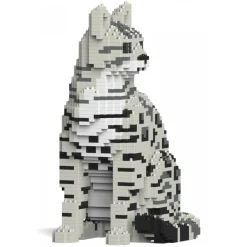 Jekca - Bengal Cat 4-in-1 Pack 01S-M02 - Lego - Sculpture - Construction - 4D - Brick Animals - Toys - Avvenice