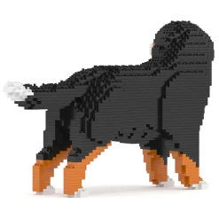 Jekca - Bernese Mountain Dog 03B (Version 2024) - Lego - Sculpture - Construction - 4D - Brick Animals - Toys - Avvenice