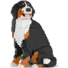 Jekca - Bernese Mountain Dog 05B (version 2024) - Big - Lego - Sculpture - Construction - 4D - Brick Animals - Toys - Avvenice