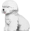 Jekca - Bichon Frise 03 - Lego - Sculpture - Construction - 4D - Brick Animals - Toys - Avvenice