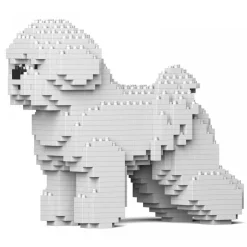 Jekca - Bichon Frise 01S - Lego - Sculpture - Construction - 4D - Brick Animals - Toys - Avvenice