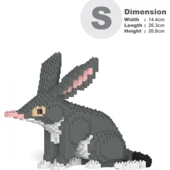 Jekca - Bilby 01 - Lego - Sculpture - Construction - 4D - Brick Animals - Toys - Avvenice