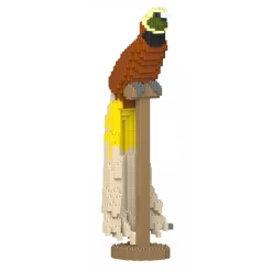 Jekca - Bird-of-Paradise 01S - Lego - Sculpture - Construction - 4D - Brick Animals - Toys - Avvenice