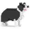 Jekca - Border Collie Mini 01 - Big - Lego - Sculpture - Construction - 4D - Brick Animals - Toys - Avvenice