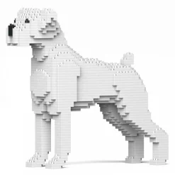 Jekca - Boxer 01S-M03 - Lego - Sculpture - Construction - 4D - Brick Animals - Toys - Avvenice