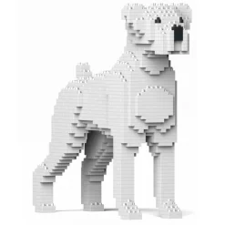 Jekca - Boxer 01S-M03 - Lego - Sculpture - Construction - 4D - Brick Animals - Toys - Avvenice