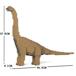 Jekca - Brachiosaurus 01S-M01 - Lego - Sculpture - Construction - 4D - Brick Animals - Toys - Avvenice