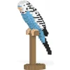 Jekca - Budgie 01S-M02 - Lego - Sculpture - Construction - 4D - Brick Animals - Toys - Avvenice