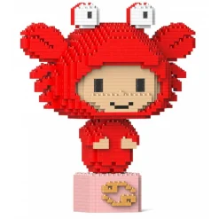 Jekca - Cancer 01S - Lego - Sculpture - Construction - 4D - Brick Animals - Toys - Avvenice