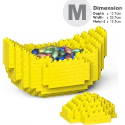 Jekca - Candy Box 02 - Lego - Sculpture - Construction - 4D - Brick Animals - Toys - Avvenice