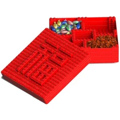 Jekca - Candy Box 01 - Lego - Sculpture - Construction - 4D - Brick Animals - Toys - Avvenice