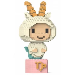 Jekca - Capricorn 01 - Big - Lego - Sculpture - Construction - 4D - Brick Animals - Toys - Avvenice