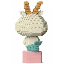 Jekca - Capricorn 01 - Big - Lego - Sculpture - Construction - 4D - Brick Animals - Toys - Avvenice