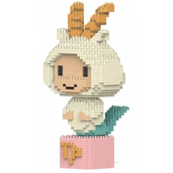 Jekca - Capricorn 01S - Lego - Sculpture - Construction - 4D - Brick Animals - Toys - Avvenice