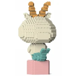 Jekca - Capricorn 01S - Lego - Sculpture - Construction - 4D - Brick Animals - Toys - Avvenice