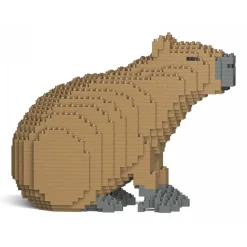 Jekca - Capybara 01S - Lego - Sculpture - Construction - 4D - Brick Animals - Toys - Avvenice
