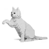 Jekca - Cat 08S-M01 - Lego - Sculpture - Construction - 4D - Brick Animals - Toys - Avvenice