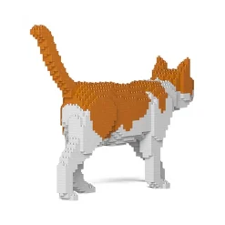 Jekca - Cat 11S-M03 - Lego - Sculpture - Construction - 4D - Brick Animals - Toys - Avvenice