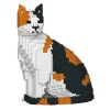 Jekca - Cat 10S-M01 - Lego - Sculpture - Construction - 4D - Brick Animals - Toys - Avvenice