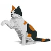 Jekca - Cat 12S-M01 - Lego - Sculpture - Construction - 4D - Brick Animals - Toys - Avvenice
