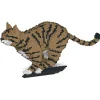 Jekca - Cat 18S-M04 - Lego - Sculpture - Construction - 4D - Brick Animals - Toys - Avvenice
