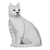 Jekca - Cat 06S-M01 - Lego - Sculpture - Construction - 4D - Brick Animals - Toys - Avvenice