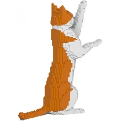 Jekca - Cat 22S-M01 - Lego - Sculpture - Construction - 4D - Brick Animals - Toys - Avvenice