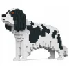 Jekca - Cavalier King Charles Spaniel 01-M02 - Big - Lego - Sculpture - Construction - 4D - Brick Animals - Toys - Avvenice