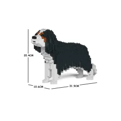 Jekca - Cavalier King Charles Spaniel - Dog - 01S-M03 - Lego - Sculpture - Construction - 4D - Brick Animals - Toys - Avvenice