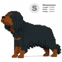Jekca - Cavalier King Charles Spaniel 01S-M04 - Lego - Sculpture - Construction - 4D - Brick Animals - Toys - Avvenice