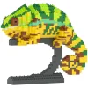 Jekca - Chameleon 01S - Lego - Sculpture - Construction - 4D - Brick Animals - Toys - Avvenice