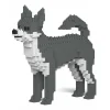 Jekca - Chihuahua 01S-M04 - Lego - Sculpture - Construction - 4D - Brick Animals - Toys - Avvenice