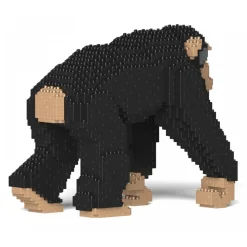 Jekca - Chimpanzee 02S - Lego - Sculpture - Construction - 4D - Brick Animals - Toys - Avvenice