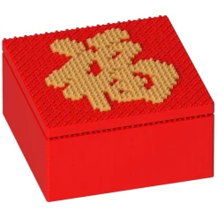 Jekca - Chinese Candy Box 01S - Lego - Sculpture - Construction - 4D - Brick Animals - Toys - Avvenice