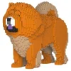 Jekca - Chow Chow 02-M02 - Big - Lego - Sculpture - Construction - 4D - Brick Animals - Toys - Avvenice