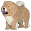 Jekca - Chow Chow 02-M01 - Big - Lego - Sculpture - Construction - 4D - Brick Animals - Toys - Avvenice
