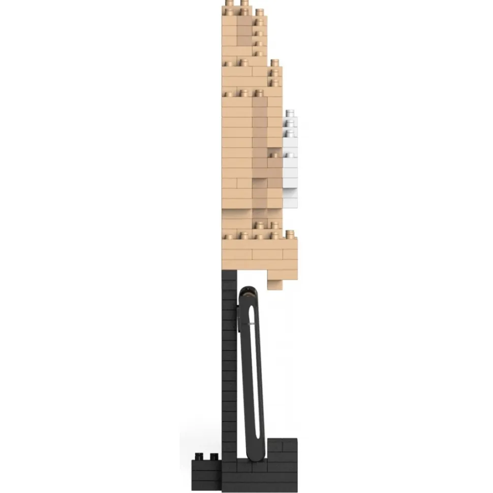 Jekca - Chow Chow Phone Stand 01S - Lego - Sculpture - Construction - 4D - Brick Animals - Toys - Avvenice