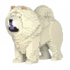 Jekca - Chow Chow 02S-M04 - Lego - Sculpture - Construction - 4D - Brick Animals - Toys - Avvenice