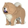 Jekca - Chow Chow 02S-M01 - Lego - Sculpture - Construction - 4D - Brick Animals - Toys - Avvenice