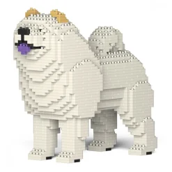 Jekca - Chow Chow 01S-M04 - Lego - Sculpture - Construction - 4D - Brick Animals - Toys - Avvenice