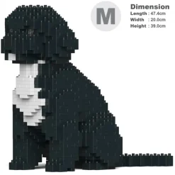 Jekca - Cockapoo 01-M03 - Big - Lego - Sculpture - Construction - 4D - Brick Animals - Toys - Avvenice