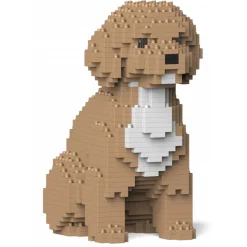 Jekca - Cockapoo 01-M01 - Big - Lego - Sculpture - Construction - 4D - Brick Animals - Toys - Avvenice