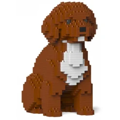 Jekca - Cockapoo 01S-M02 - Lego - Sculpture - Construction - 4D - Brick Animals - Toys - Avvenice
