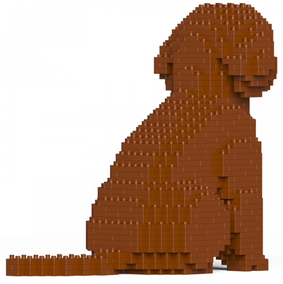 Jekca - Cockapoo 01S-M02 - Lego - Sculpture - Construction - 4D - Brick Animals - Toys - Avvenice
