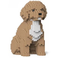 Jekca - Cockapoo 01S-M01 - Lego - Sculpture - Construction - 4D - Brick Animals - Toys - Avvenice