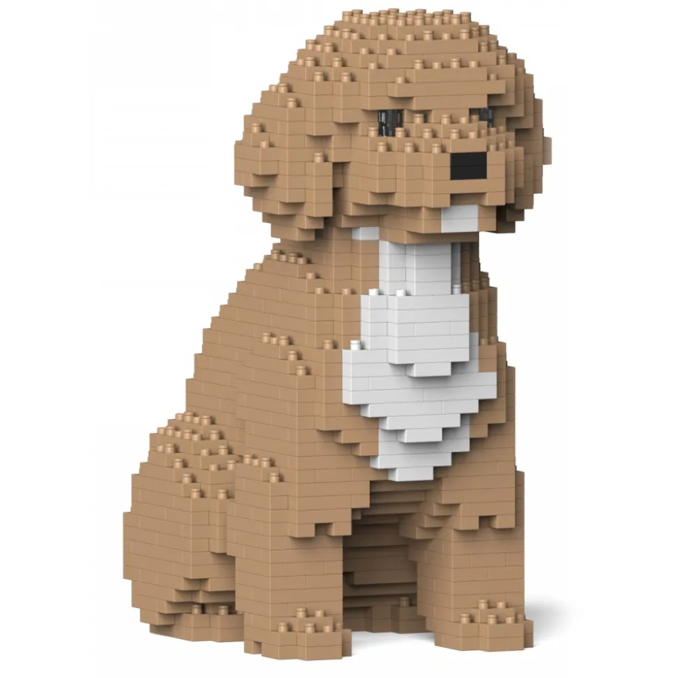 Jekca - Cockapoo 01S-M01 - Lego - Sculpture - Construction - 4D - Brick Animals - Toys - Avvenice