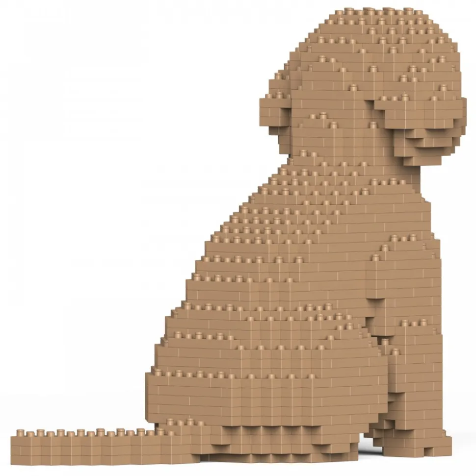 Jekca - Cockapoo 01S-M01 - Lego - Sculpture - Construction - 4D - Brick Animals - Toys - Avvenice