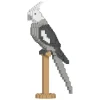 Jekca - Cockatiel 03S - Lego - Sculpture - Construction - 4D - Brick Animals - Toys - Avvenice