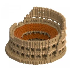 Jekca - Colosseum 01S - Lego - Sculpture - Construction - 4D - Brick Animals - Toys - Avvenice